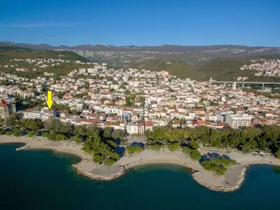 Ferienwohnung für 4 Personen (36 m²) in Crikvenica 1/10