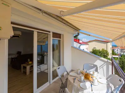 Ferienwohnung für 5 Personen (57 m²) in Crikvenica 4/10
