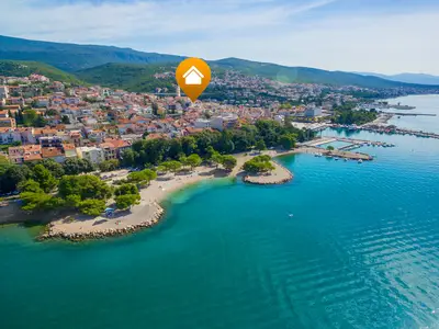 Ferienwohnung für 4 Personen (45 m²) in Crikvenica 1/10