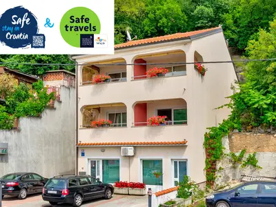 Ferienwohnung für 4 Personen (60 m²) in Crikvenica 1/10