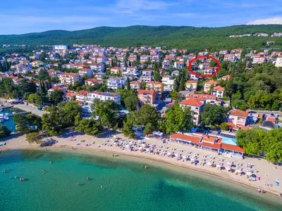 Ferienwohnung für 5 Personen (60 m²) in Crikvenica 1/10