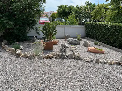 outside