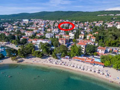 Ferienwohnung für 4 Personen (55 m²) in Crikvenica 1/10