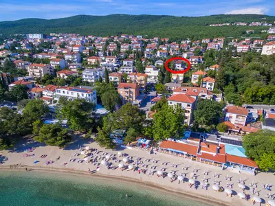 Ferienwohnung für 5 Personen (63 m²) in Crikvenica 1/10
