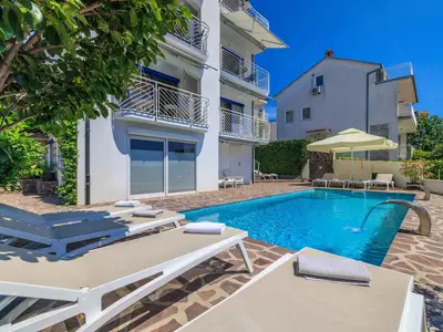 Ferienwohnung für 4 Personen (40 m²) in Crikvenica 1/10