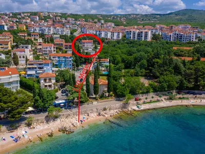 Ferienwohnung für 5 Personen (60 m²) in Crikvenica 1/10