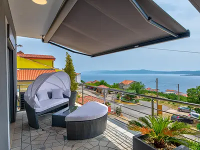 Ferienwohnung für 8 Personen (75 m²) in Crikvenica 3/10