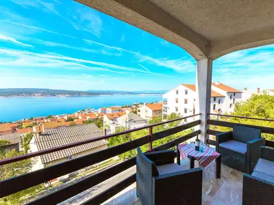Ferienwohnung für 5 Personen (45 m²) in Crikvenica 1/10