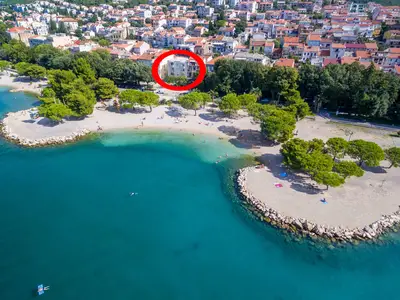 Ferienwohnung für 3 Personen (34 m²) in Crikvenica 1/10