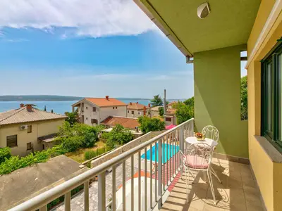Ferienwohnung für 5 Personen (55 m²) in Crikvenica 10/10