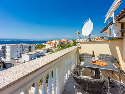 Balkon mit Meerblick