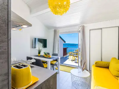 Ferienwohnung für 4 Personen (28 m²) in Crikvenica 1/10