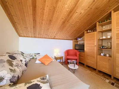 Wohnbereich. Schlaf- und Wohnbereich