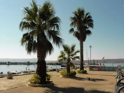 Ort allgemein. Port of Crikvenica