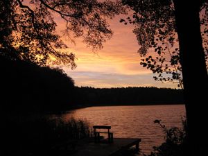 Sonnenaufgang am Militzsee