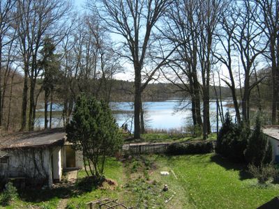 Blick vom Balkon