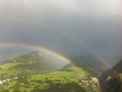 Ferienwohnung Casa Valerusa -  Aussicht Sommer