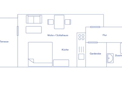 Ferienwohnung für 2 Personen (32 m²) in Cuxhaven 8/10