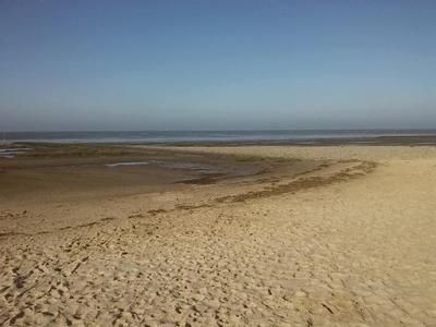 Strand im Herbst