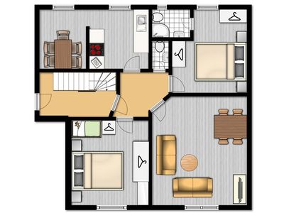 Ferienwohnung für 4 Personen (80 m²) in Cuxhaven 9/10