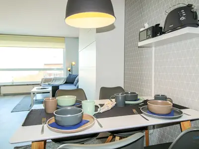 Cuxland-Fewo-Service - Haus Frische Brise- Wohnung 7.10  - Wohnzimmer - Esszimmer
