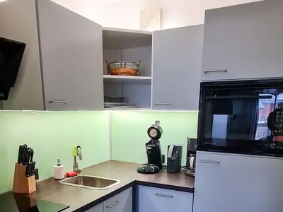 Cuxland-Fewo-Service - Haus Frische Brise- Wohnung 7.10  - Küche