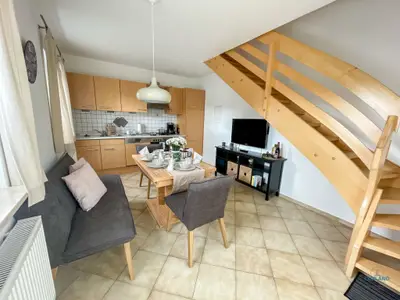 Cuxland-Fewo-Service - Residenz Grantz - Wohnung 3  - Wohnzimmer