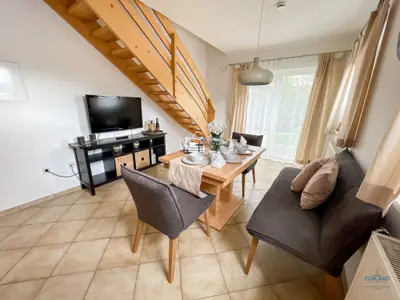 Cuxland-Fewo-Service - Residenz Grantz - Wohnung 3  - Wohnzimmer
