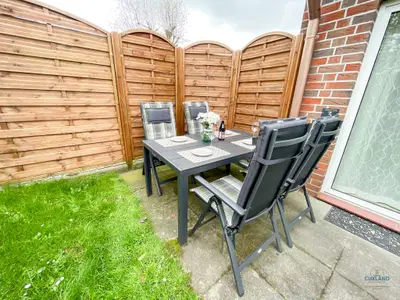Cuxland-Fewo-Service - Residenz Grantz - Wohnung 3  - Terrasse