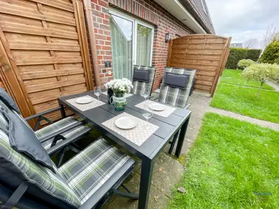 Cuxland-Fewo-Service - Residenz Grantz - Wohnung 3  - Terrasse