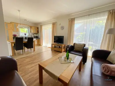 Cuxland-Fewo-Service - Residenz Grantz - Wohnung 1  - Wohnzimmer