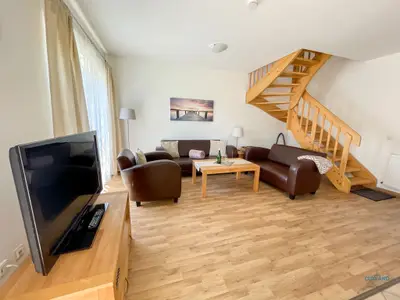 Cuxland-Fewo-Service - Residenz Grantz - Wohnung 1  - Wohnzimmer