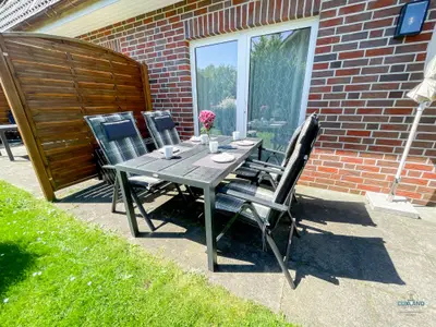 Cuxland-Fewo-Service - Residenz Grantz - Wohnung 1  - Terrasse