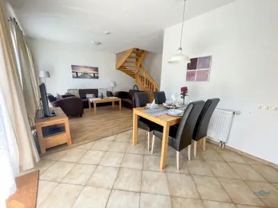 Cuxland-Fewo-Service - Residenz Grantz - Wohnung 1  - Wohn - Esszimmer