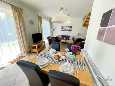 Cuxland-Fewo-Service - Residenz Grantz - Wohnung 1  - Wohn - Esszimmer