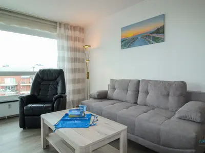 Cuxland-Fewo-Service - Haus Frische Brise- Wohnung 8.09  - Wohn - Esszimmer - Küche