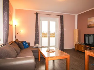 Cuxland-Fewo-Service - Haus Frauenpreiss-Wohnung 62 - Wohnzimmer