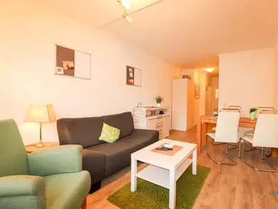 Cuxland-Fewo-Service-Haus Elbe-Wohnung 2-Wohnzimmer