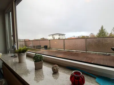 Cuxland-Fewo-Service-Haus Elbe-Wohnung 16-Balkon