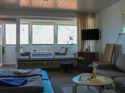 Cuxland-Fewo-Service - Haus Alte-Liebe Wohnung 404 Wohn/Schlafzimmer