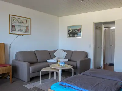 Cuxland-Fewo-Service - Haus Alte-Liebe Wohnung 404 Wohn/Schlafzimmer