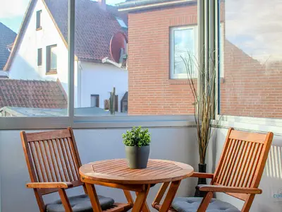 Cuxland-Fewo-Service - Haus Elisabeth-Wohnung 3-Balkon