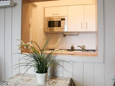 Cuxland-Fewo-Service - Haus Elisabeth-Wohnung 3-Küchenzeile