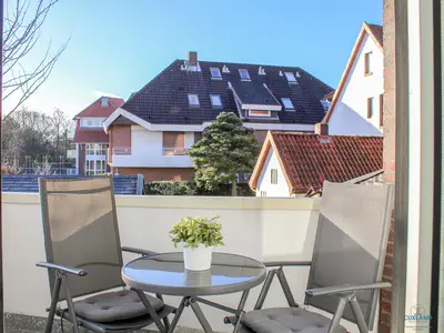 Cuxland-Fewo-Service - Haus Elisabeth-Wohnung 3-Balkon