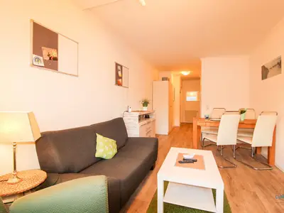 Cuxland-Fewo-Service-Haus Elbe-Wohnung 2-Wohnzimmer