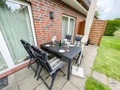 Cuxland-Fewo-Service - Residenz Grantz - Wohnung 2  - Terrasse
