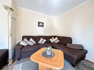 Cuxland-Fewo-Service - Elbstrom 4-Wohnzimmer