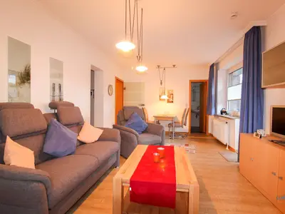 Cuxland-Fewo-Service-Haus Elbe-Wohnung 4-Wohnzimmer