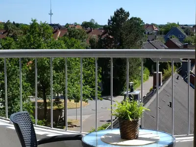 Cuxland-Fewo-Service - Haus Deichgraf Wohnung 348-Balkon