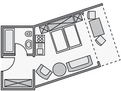 Ferienwohnung für 2 Personen (32 m²) in Duhnen 10/10